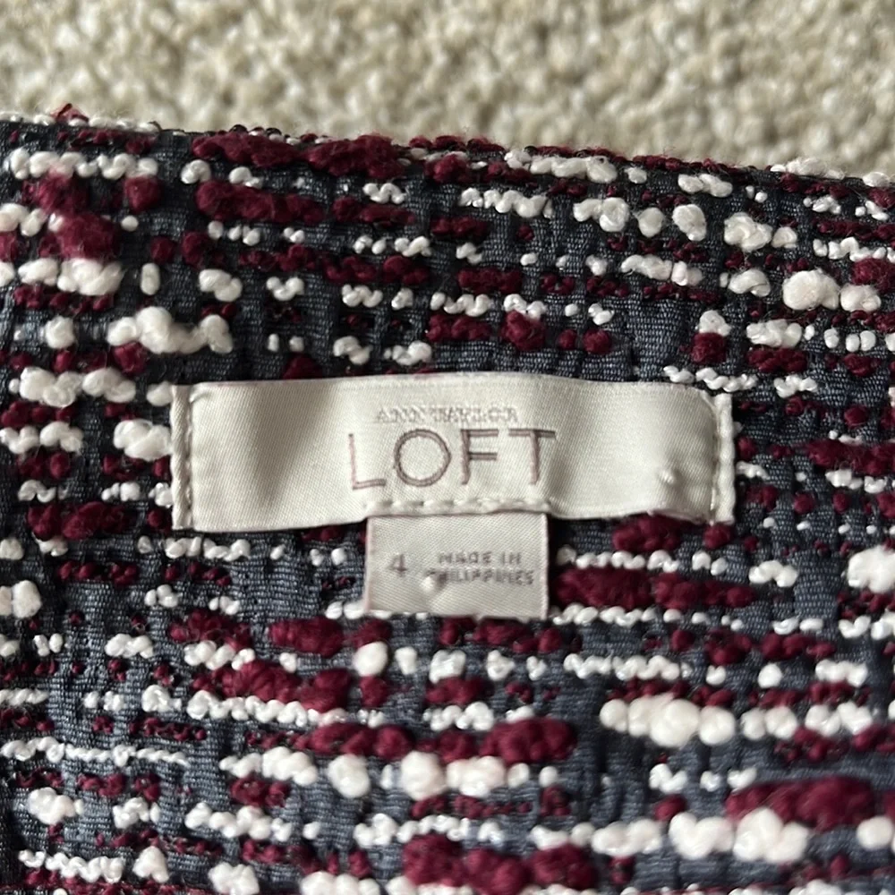 Loft Work Skirt 4 - Picture 3 of 3